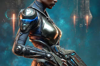 design your sci fi and star wars character