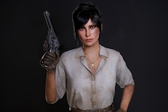 digital human model,unreal texture, groom hair, game props, daz3d avatar rigging