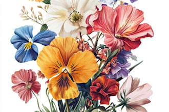 make paint watercolour botanical illustrations