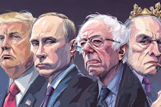 do digital political cartoon for political cartoon