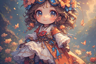 draw cute chibi character