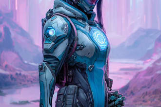 character concept art and character design