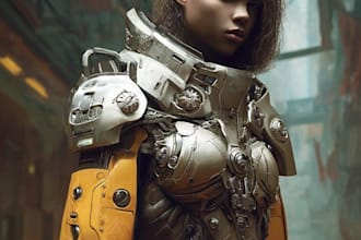 design stylized character concept art and illustration