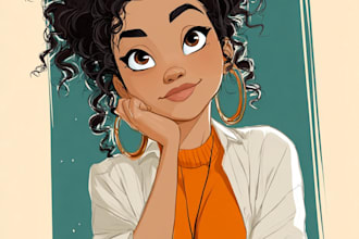 do disney cartoon style