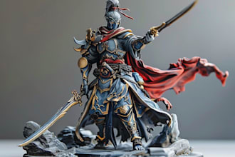 do custom miniature painting warhammer 40k paint figure toy cosplay