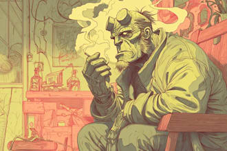 design comic book illustration
