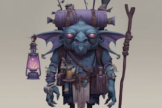 draw dark fantasy horror