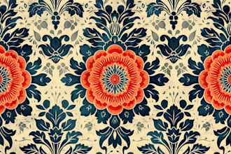 design unique seamless pattern design
