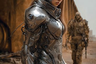 design your sci fi and star wars character