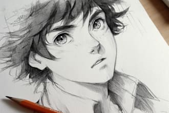 draw anime and manga illustrations