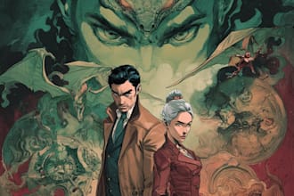 do a comic cover arts