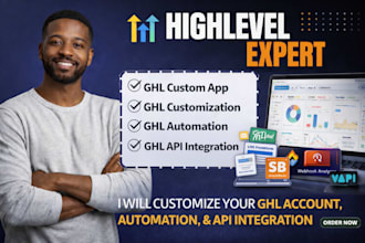 ghl custom app development ghl customization ghl automation ghl api integration