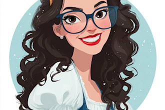 do a disney style cartoon portrait