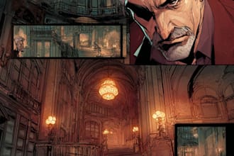 design characters and comic books