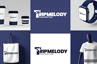 do hand clock mascot logo with creative concepts
