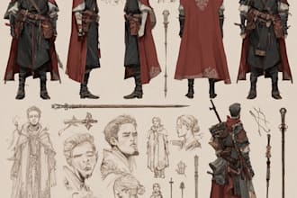 dnd character art and dnd character art