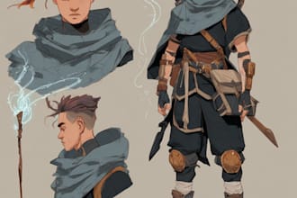 dnd character art and dnd character art
