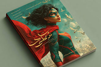design a premium dark fantasy or gothic romance book cover