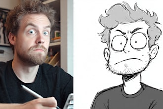 draw your cartoon illustration