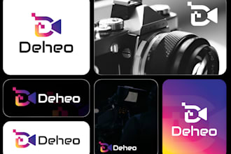 do photography brand company videography camera logo