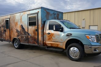 design a custom vehicle wrap, cars, pickups, trailers, etc