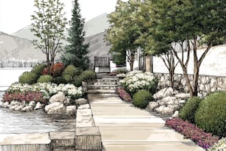 design and render your landscape design