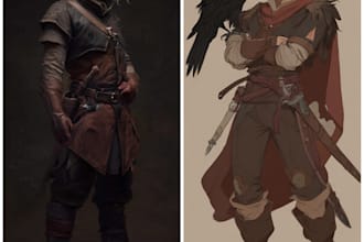 dnd character art and dnd character art