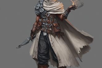 dnd character art and dnd character art