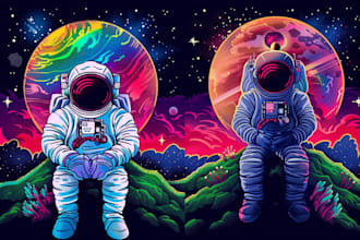 design space themed illustration