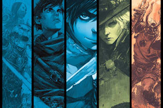 draw a custom cover art for your comic