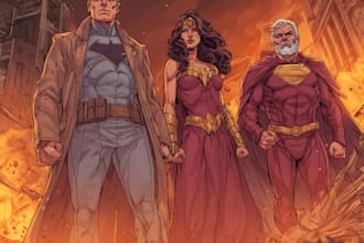 create epic hero comic panels digital art for you