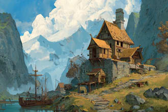 do environment concept art