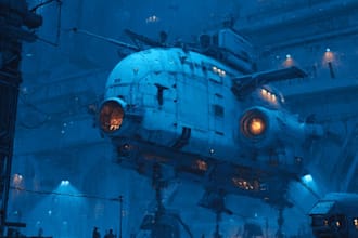 sci fi illustration and sci fi art
