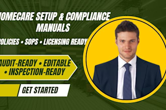 create home care policies and procedure manual for licensing