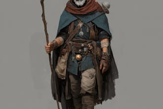 dnd character art and dnd character art