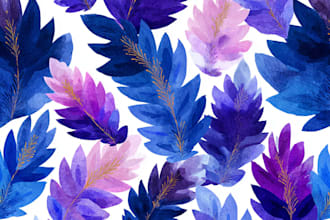design watercolor seamless pattern for printing