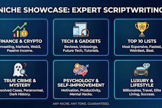 write engaging scripts for your youtube automation cash cow channel