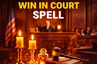 cast win court case spell to achieve justice, legal victory and protection spell