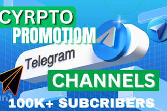 do crypto telegram promotion,pumpfun promotion to 30,000 real investors