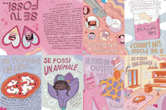 create a fun and cute illustrated zine