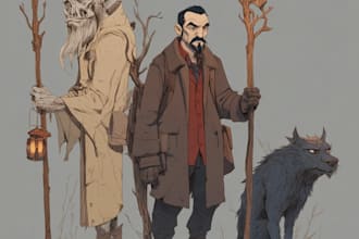 fantasy horror and fantasy horror character