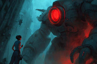 draw sci fi illustration and sci fi art