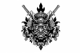 create custom traditional tattoo logo designs
