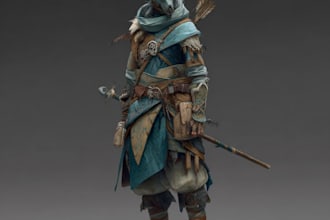 do fantasy and fantasy character design