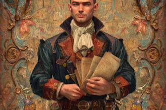 design professionally your fanatsy  character  for you