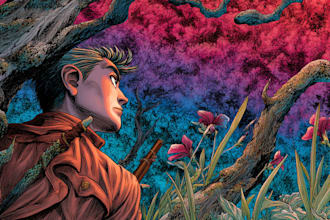 do comic book illustration, comic graphic novel