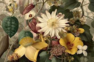 draw a botanical illustration