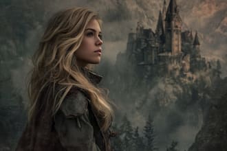 do fantasy book cover, thriller book cover design