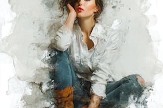 give a watercolor effect to your photos in photoshop