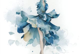 create a beautiful watercolor illustration for you